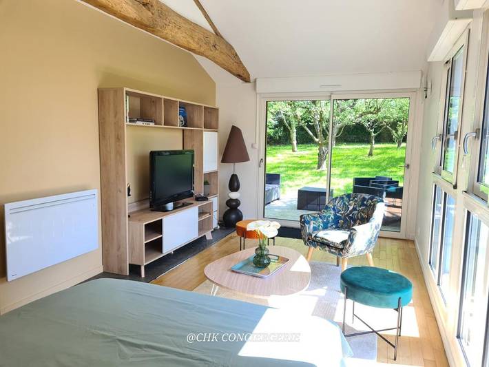 Location de vacances pour 15 personnes, avec Terrasse ainsi que Jardin et Vue à La Forêt-sur-Sèvre - 4