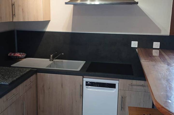 Appartement de vacances pour 4 personnes, avec jardin