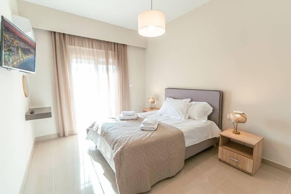 Ganze Wohnung, Designer Stay 100sqm | Wood & Marble | 5min to Sea in Kos Stadt, Kos