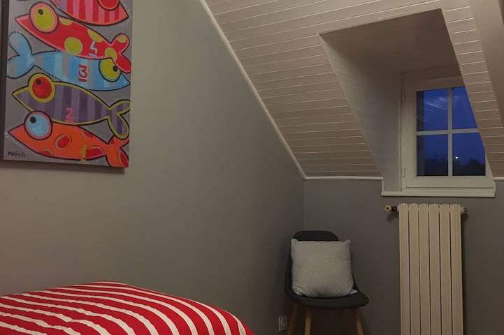 Location de vacances pour 6 personnes, avec terrasse et jardin à Lampaul-Ploudalmézeau - 4