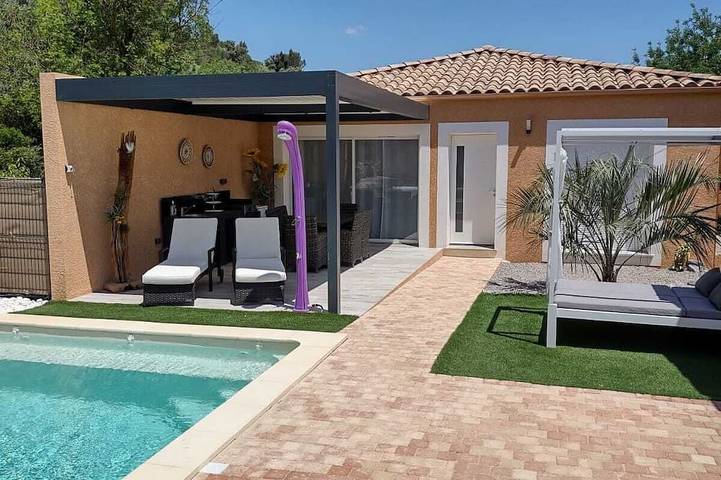 Maison de vacances pour 4 personnes, avec Terrasse et Jardin