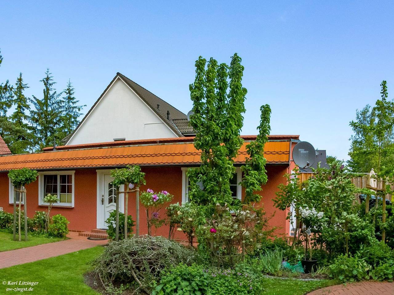 Bungalow für Sie allein, mit großer Terrasse in ruhiger Lage, Wlan. in Zingst, Fischland - Darß - Zingst