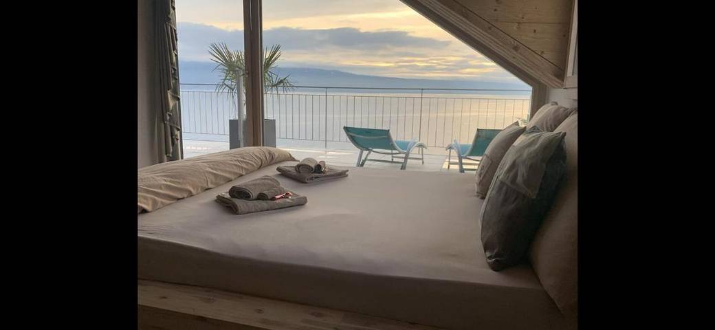 Maison d’hôte pour 2 personnes, avec terrasse ainsi que vue sur le lac et vue, animaux acceptés dans Canton de Vaud - 2