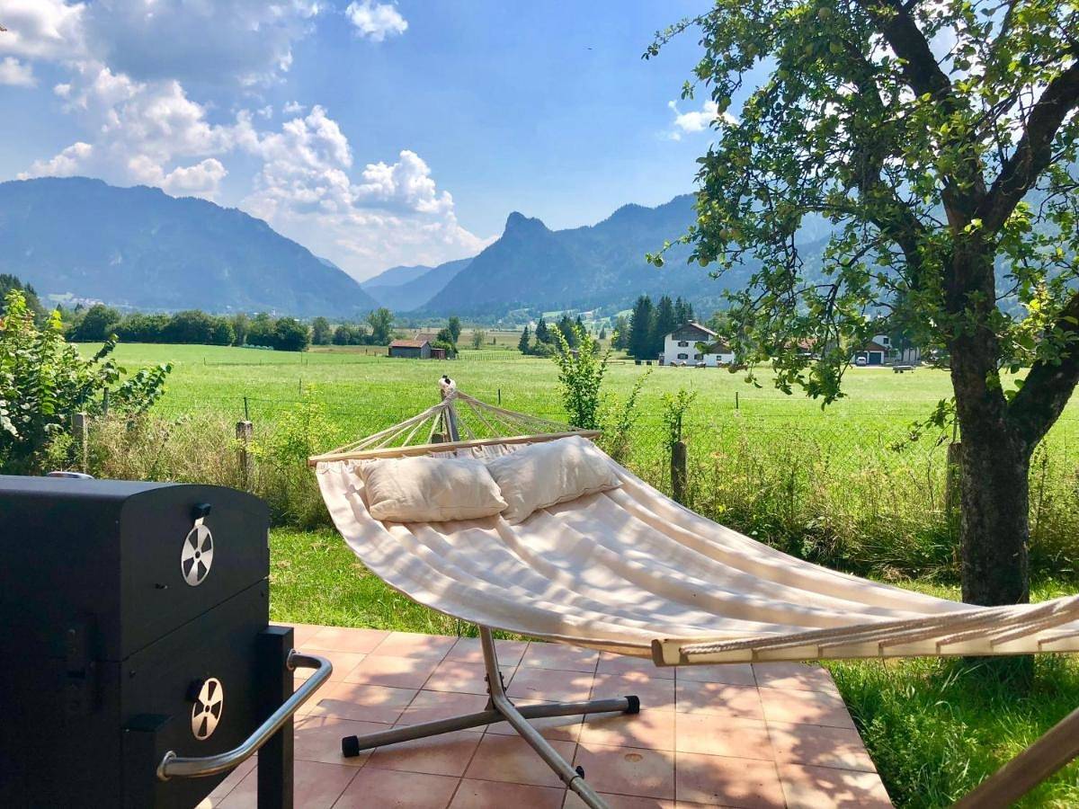 Ferienhaus Veronika mit 2000qm Garten und Bergblick in Unterammergau, Bayerische Alpen