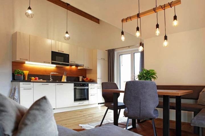 Ferienwohnung für 4 Personen, mit Terrasse und Ausblick sowie Sauna in Altenmarkt im Pongau