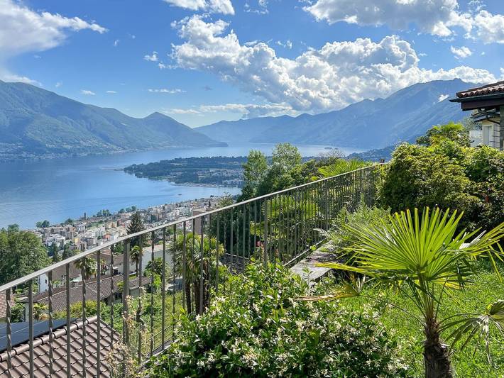 Ferienwohnung für 4 Personen, mit Garten in Brione sopra Minusio