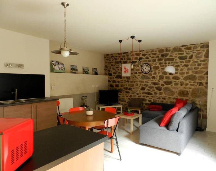 Gîte pour 5 personnes, avec Terrasse à Bécherel