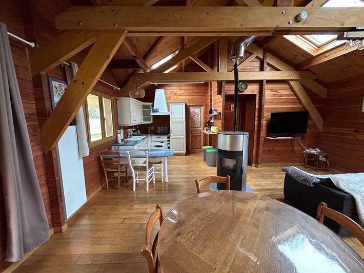 Maison de campagne pour 3 personnes, avec jardin et vue à Campagne-lès-Guines