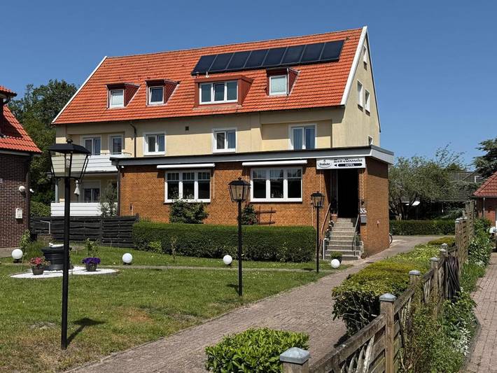 Pension voor 2 personen, met tuin op Borkum