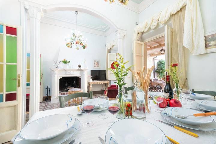 Villa per 8 persone, con Balcone e Terrazza nonché Giardino e Panorama a Viareggio