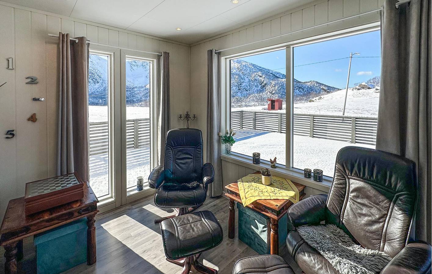 Maison de vacances pour 6 personnes avec jardin in Hadsel