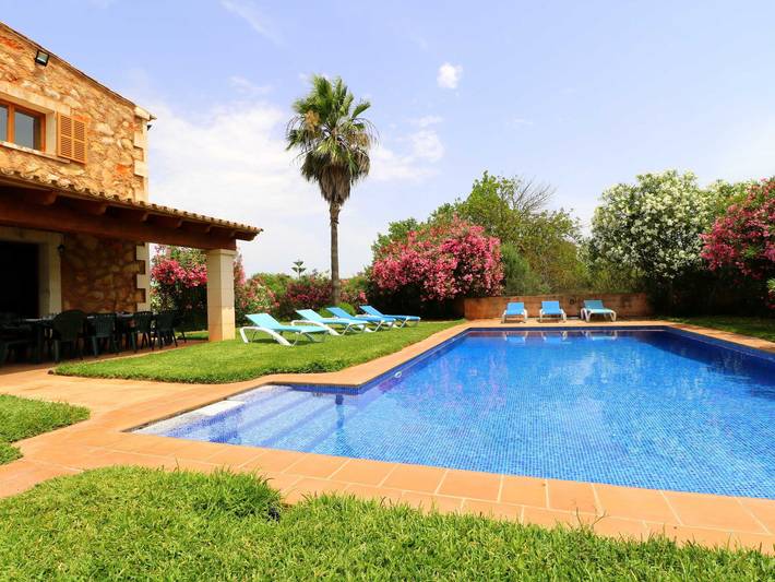 Finca mit Pool für 7 Personen, mit Pool und Garten sowie Terrasse, kinderfreundlich in Felanitx - 4