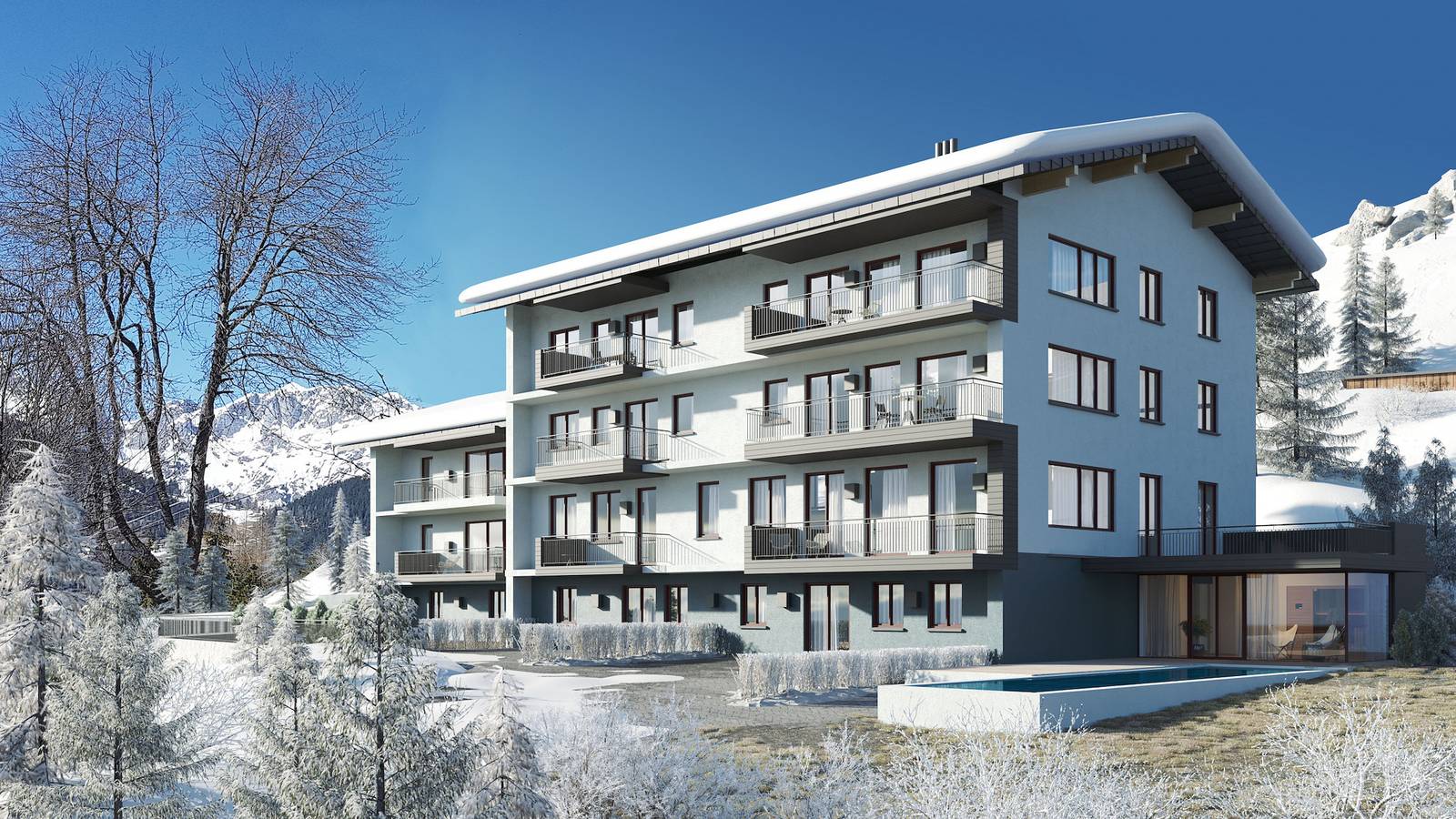 Ganze Wohnung, Penthouse für bis zu 6 Personen & Infinity Pool in Sankt Martin am Tennengebirge, Tennengau