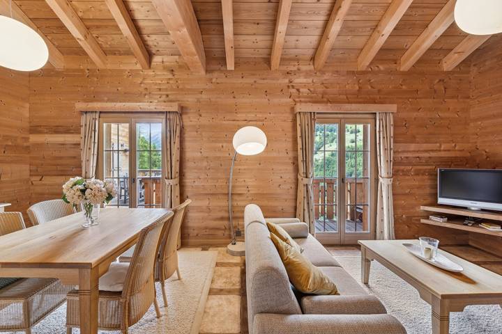Gîte pour 4 personnes, avec balcon à Evolène - 4