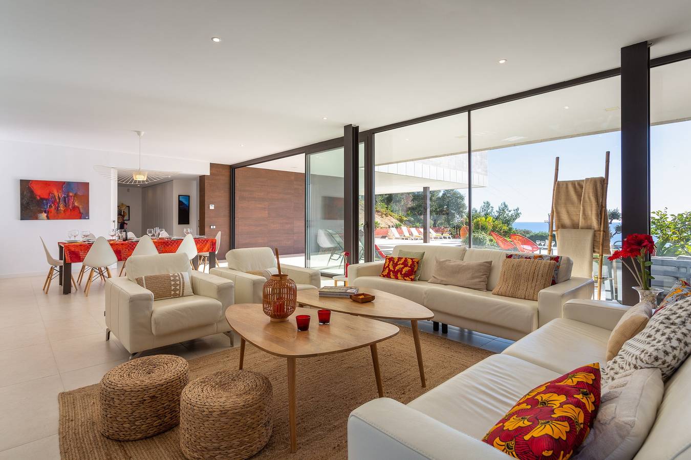 Villa "Lucía" avec vue sur la mer, piscine, Wi-Fi et climatisation. in Santa Maria de Llorell, Tossa de Mar