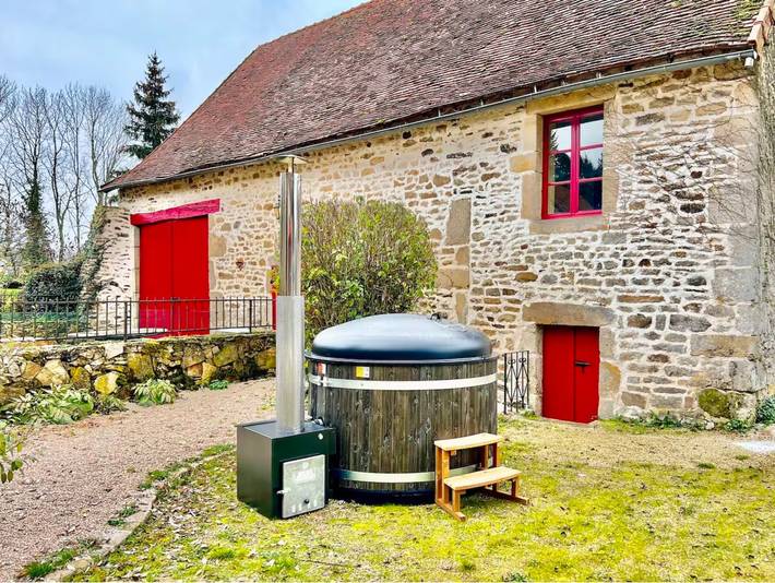 Gîte pour 10 personnes, avec jacuzzi