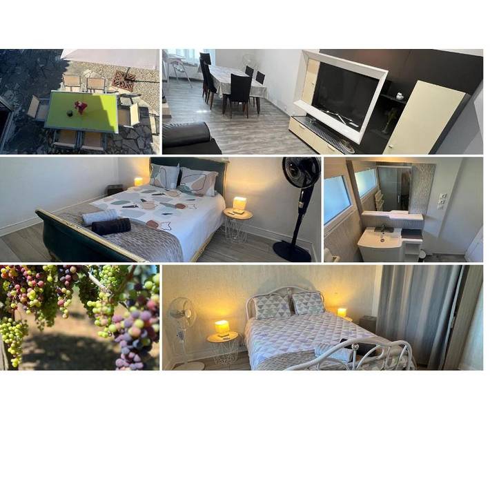 Gîte pour 6 personnes, avec vue et terrasse, adapté aux familles à Saint-Sulpice-de-Faleyrens