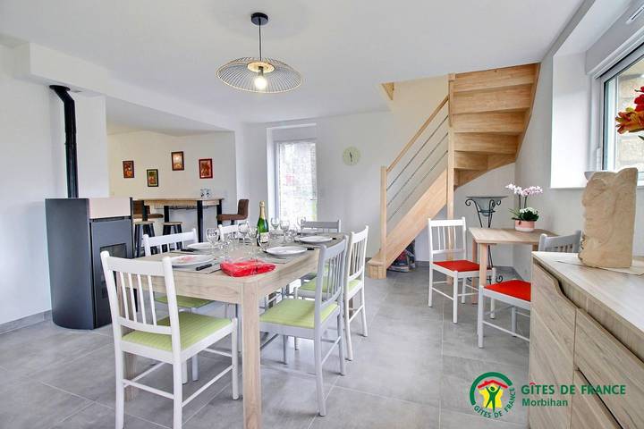 Gîte pour 7 personnes, avec terrasse et jardin à Guillac - 4