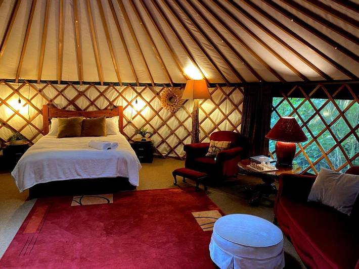 Camping voor 2 personen, met uitzicht en terras in Nieuw-Zeeland