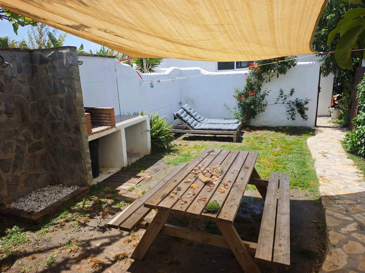Casa de vacaciones 'Sunwaves 1 - Casa Trafalgar' con terraza, jardín privado y Wi-Fi in Playa El Palmar, Vejer de la Frontera