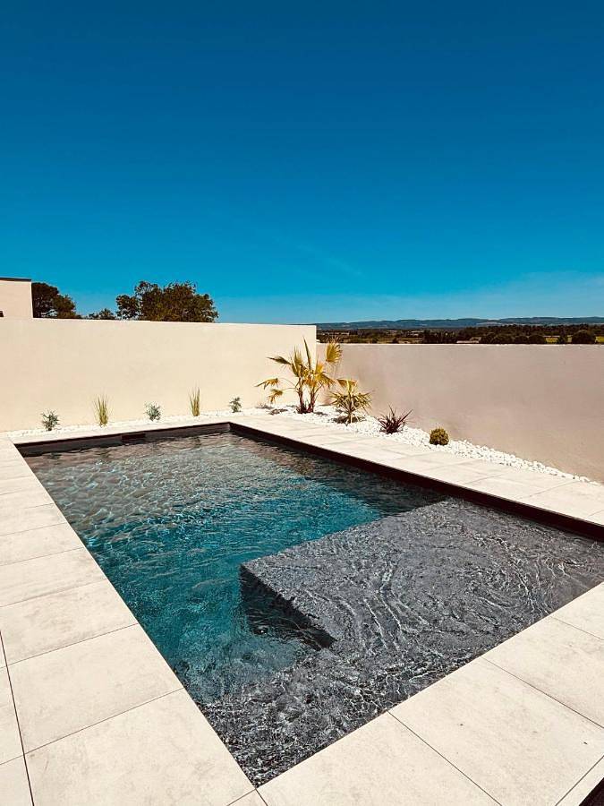 Location de vacances pour 7 personnes, avec jardin ainsi que piscine et vue à Pennautier - 3