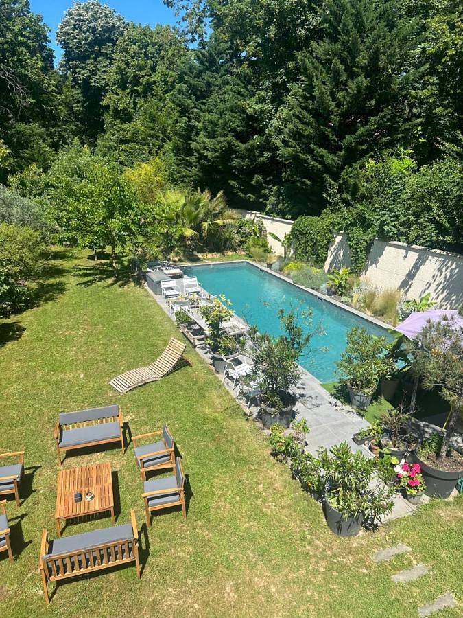 Maison d’hôte pour 2 personnes, avec terrasse ainsi que jardin et piscine à Saint-Cyr-au-Mont-d'Or