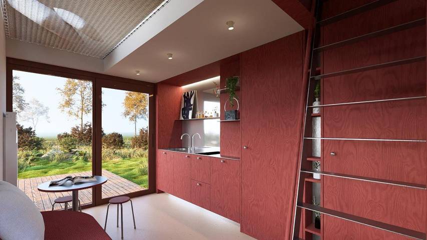 Gîte pour 3 personnes, avec vue ainsi que terrasse et jardin à Visé - 3