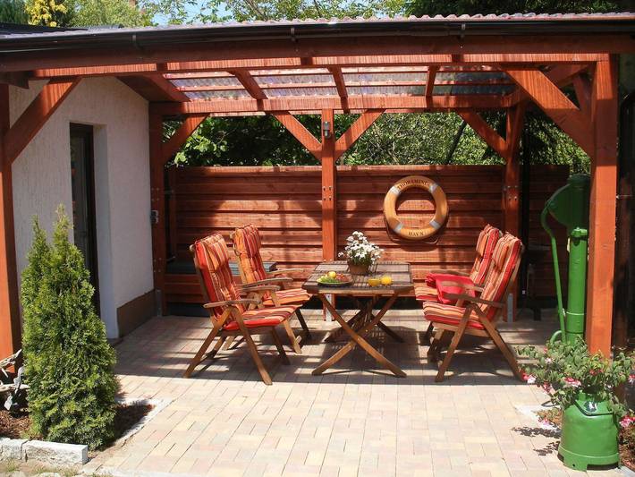 Hütte für 4 Personen, mit Garten und Terrasse, kinderfreundlich auf Usedom - 2