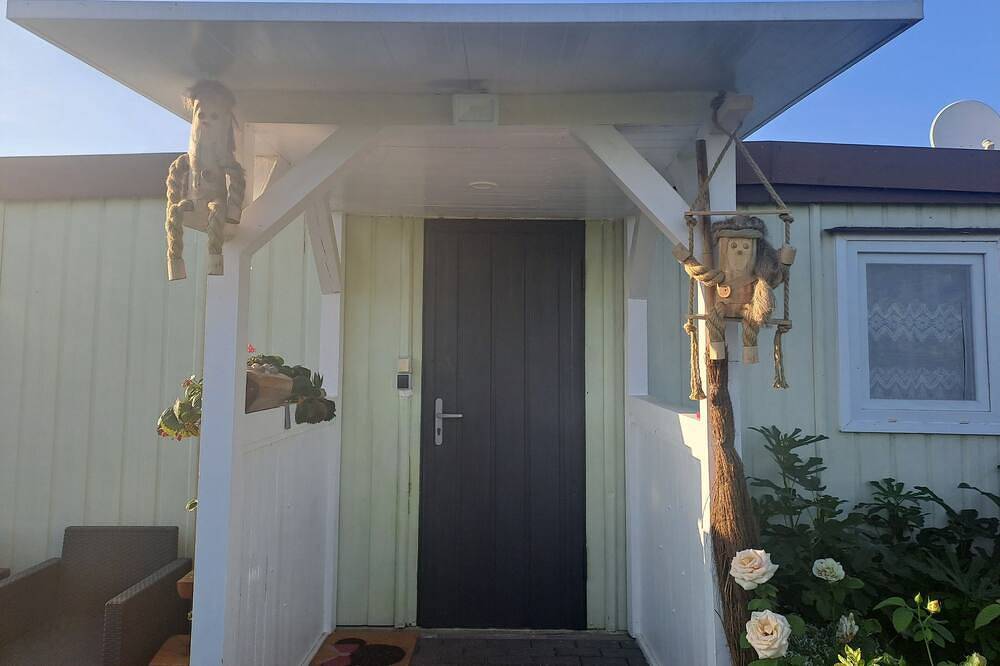 Wieso  Urlaub in der Karibik verbringen  Fewo /Tiny House  am Schweriner See in Hohen Viecheln, Nordwestmecklenburg (Wismar und Umgebung)