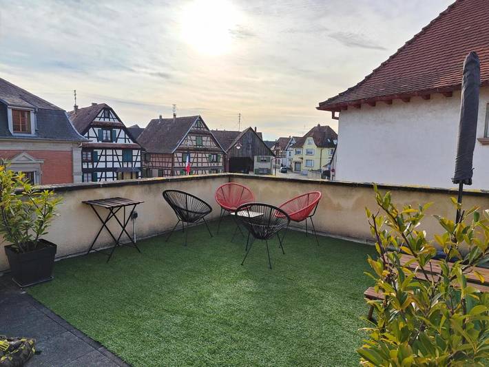 Appartement de vacances pour 5 personnes, avec Terrasse