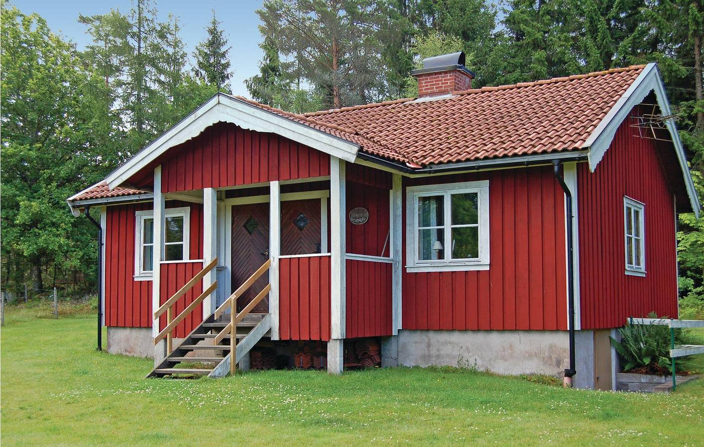 Hus för 4 Personer, med terass