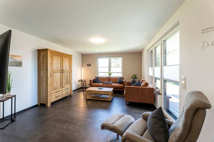 Ferienwohnung für 6 Personen, mit Terrasse und Garten sowie Sauna auf Borkum - 3