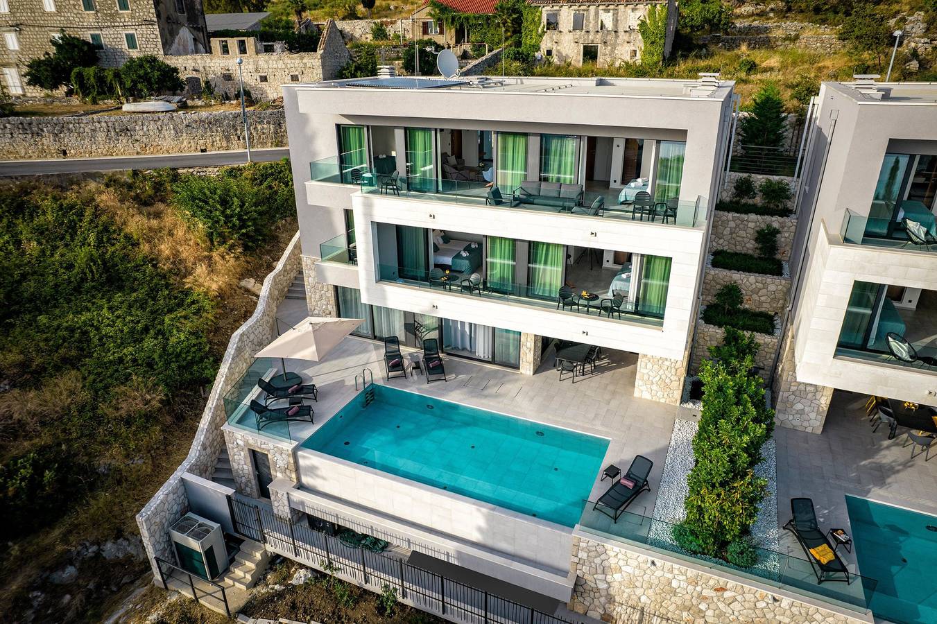 Villa für 10 Personen mit Garten in Orasac, Grad Dubrovnik