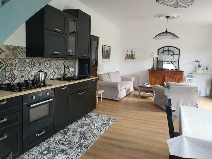 Location de vacances pour 5 personnes, avec terrasse ainsi que vue sur le lac et vue à Léhon - 2