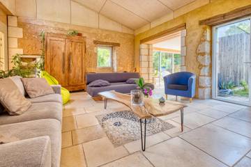 Maison De Vacances pour 7 Personnes dans Saint-Astier (Dordogne), Périgord Blanc, Photo 4