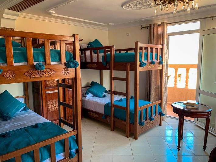 Gîte pour 6 personnes, avec vue et balcon dans Tamraght Ouzdar - 4