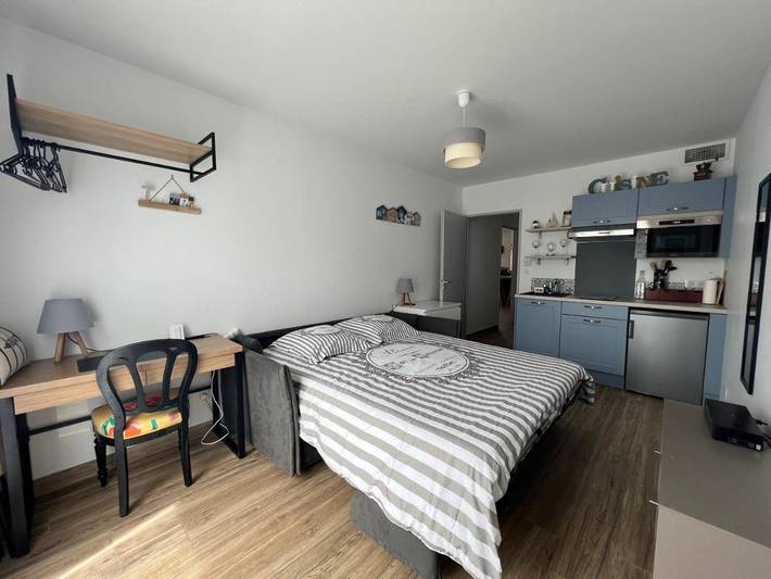Appartement de vacances pour 3 personnes, avec jardin et terrasse