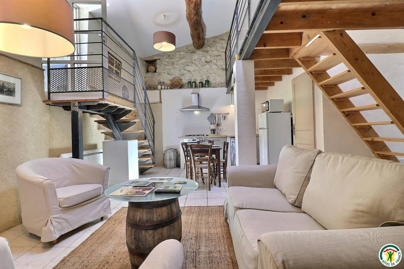 La Bergerie in Crest, Die und Umgebung