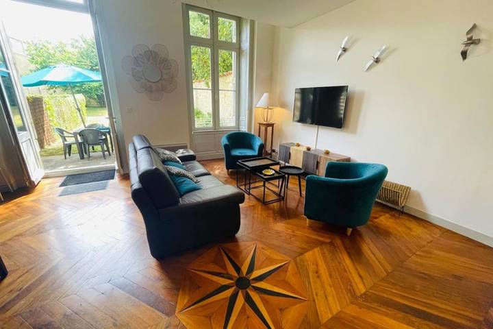 Appartement de vacances pour 4 personnes, avec jardin, animaux acceptés