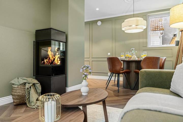 Ferienhaus für 10 Personen, mit Balkon und Ausblick in Bergen - 4