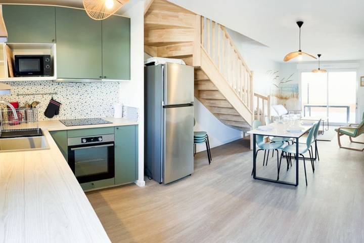 Maison de vacances pour 8 personnes, avec terrasse à Cucq