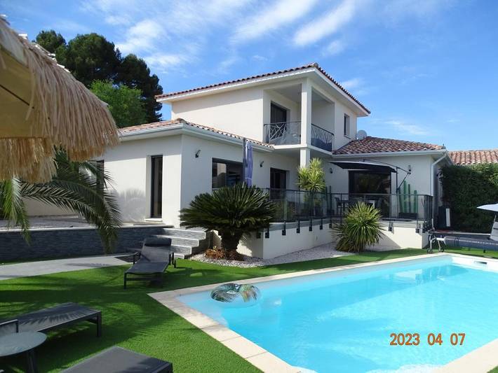 Chalet para 8 personas, con jardín y piscina, Familias con niños - 1