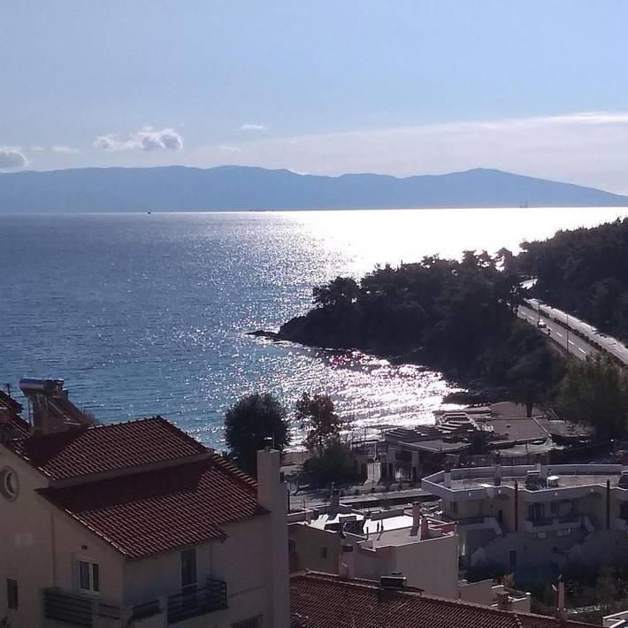 Ferienwohnung für 4 Personen, mit Garten und Ausblick in Kavala Gemeinde