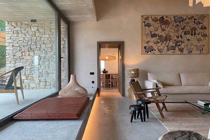 Gîte pour 10 personnes, avec jardin à Gigondas - 3