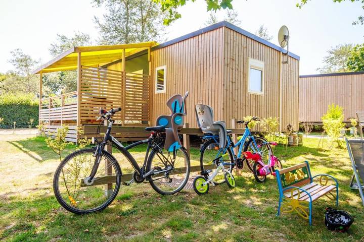 Camping pour 7 personnes, avec terrasse et piscine, animaux acceptés à Guérande - 4