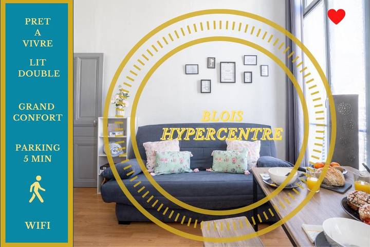 Gîte pour 4 personnes, avec balcon et vue dans Château de Blois - 2