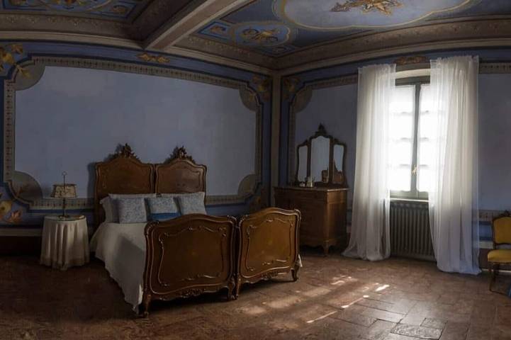 Superbe villa d'époque avec piscine privée dans une oasis de détente in Robecco d'Oglio, Province de Crémone