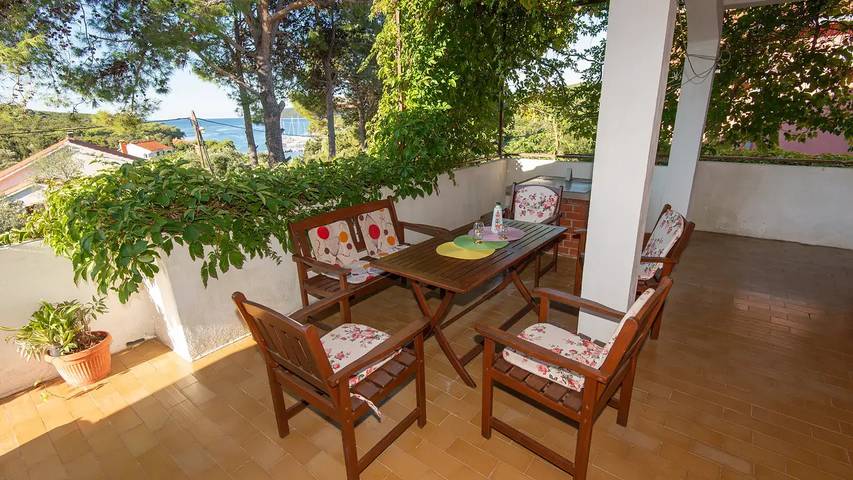 Ferienwohnung für 5 Personen, mit Terrasse, mit Haustier