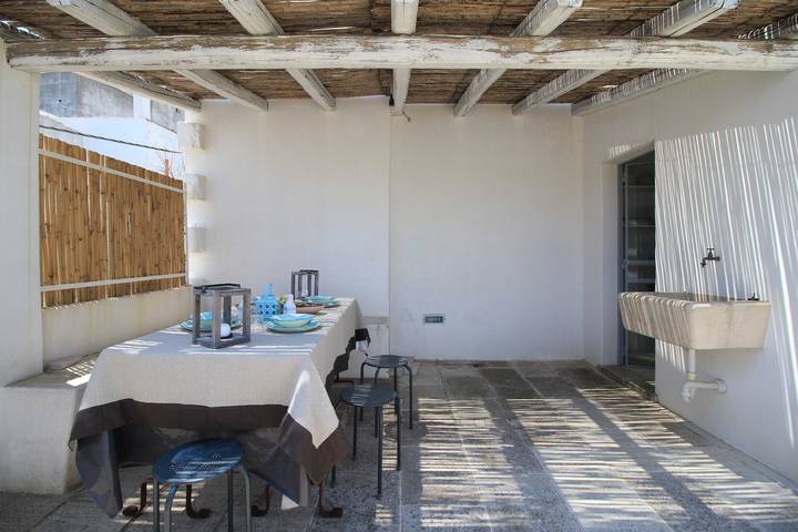 Ferienhaus für 4 Personen mit Terrasse in Gagliano del Capo, Lecce Provinz