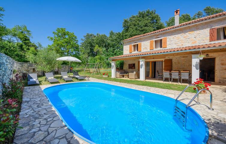 Villa Katarina in Mrkoči  - Haus für 8-10 Personen in Gračišće, Zentralistrien